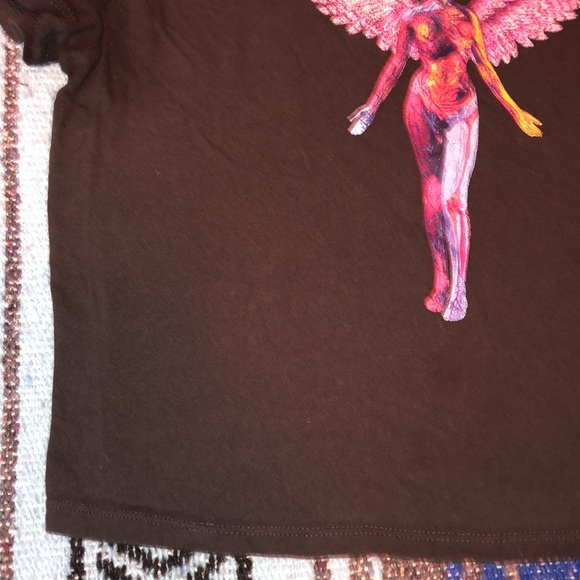 Nirvana Crop Top Tee Shirt - Picture 7 of 11